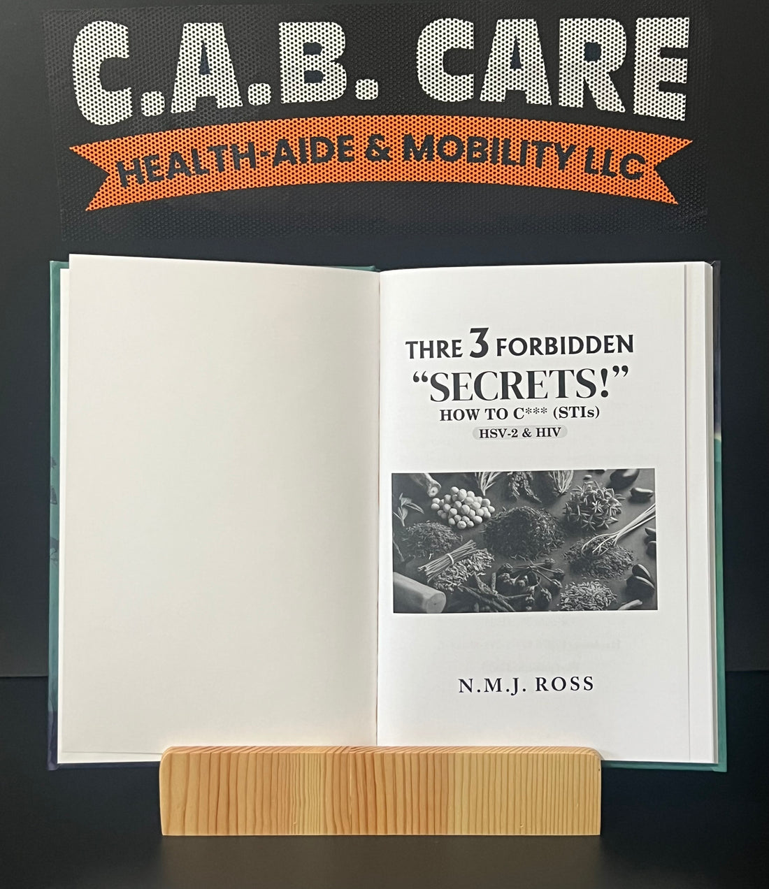 THRE 3 FORBIDDEN "SECRETS!" HOW TO C*** (STIs) HSV-2 & HIV - (PHYSICAL BOOK) 1