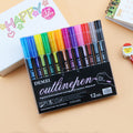 12-color Set Outline Highlighter 2