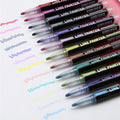 12-color Set Outline Highlighter